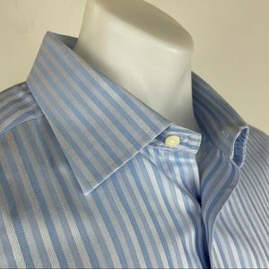 David Donahue Striped Shirt